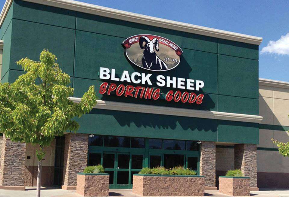 Black Sheep Sporting Goods Store Exterior