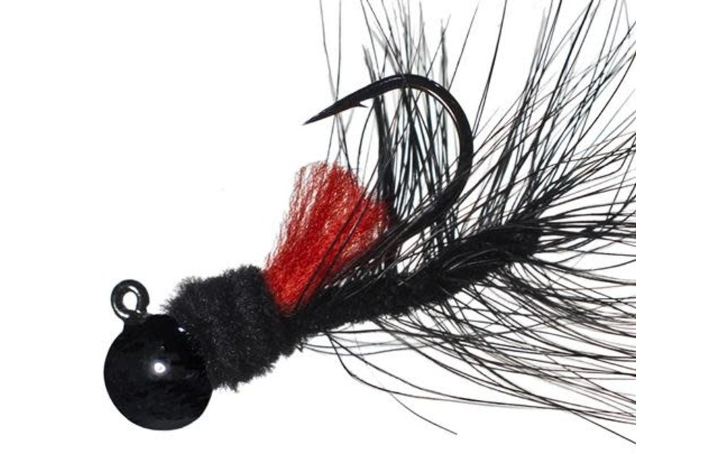 AJH14044 - #44 - Black, Black-Red