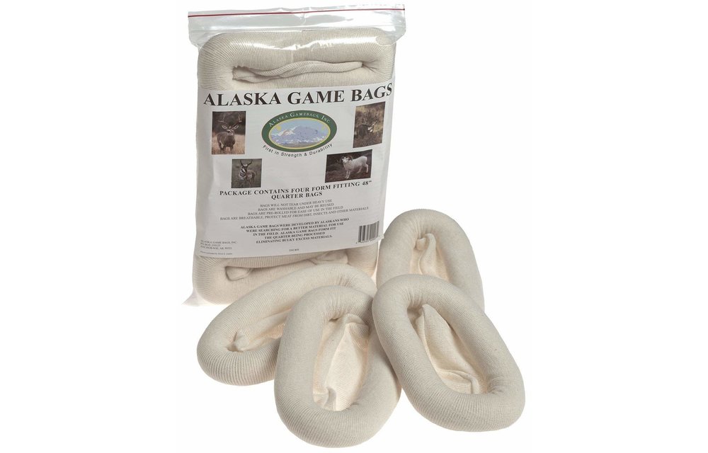 Deer, Antelope Sheep Bag, 4-Pack, 48" Rolled Quarter Bags