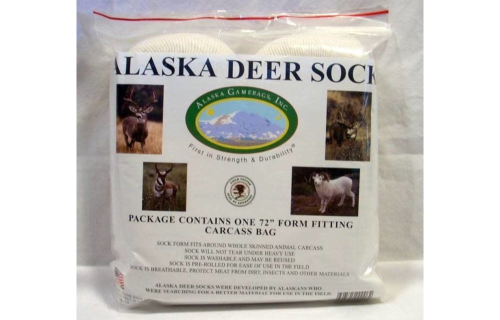 Alaska Deer Sock 72" Rolled Carcass Bag