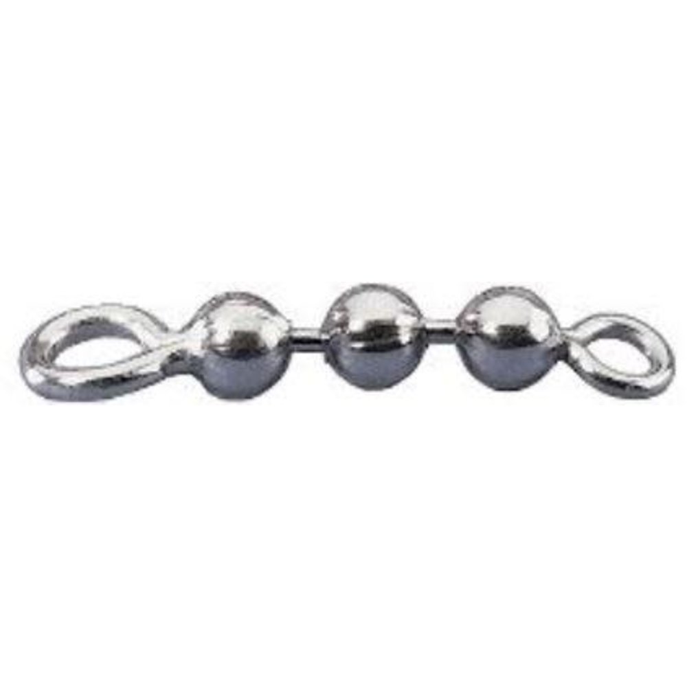 3 Bead Chain / 4Pk Stainless Steel - Black Sheep Sporting Goods
