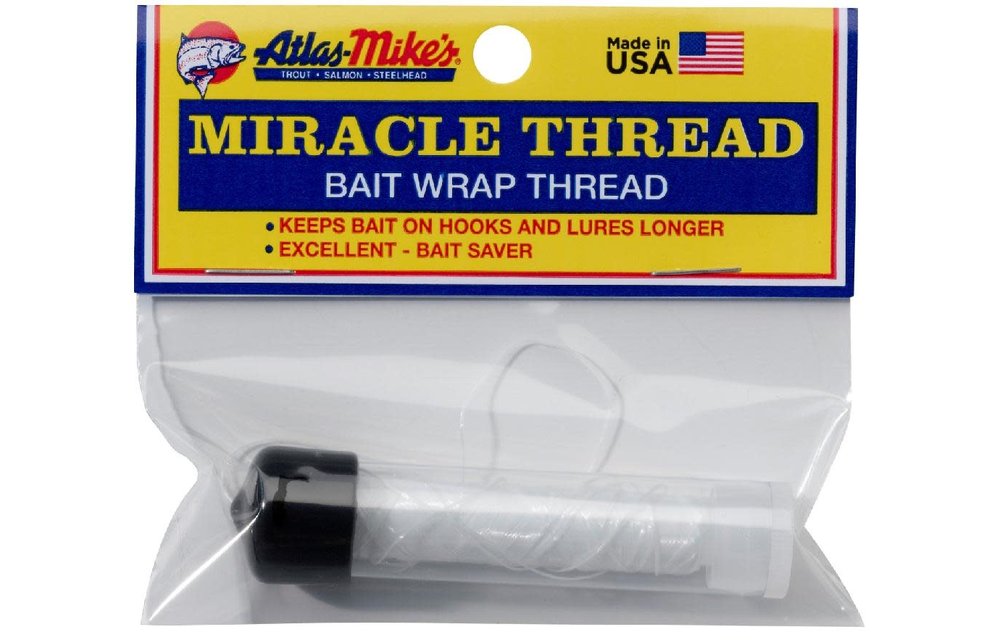  Atlas Mike's Miracle Fishing Thread, 100-Feet, Clear (66800) :  Sports & Outdoors