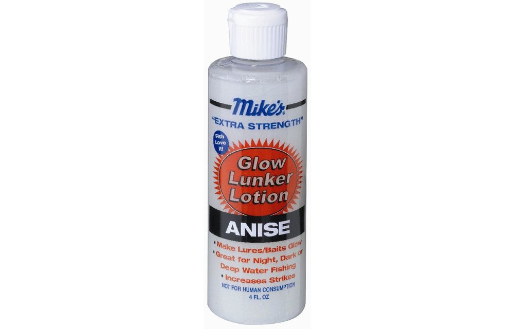 6403 MIKE'S GLOW LUNKER LOTION ANISE-GLOW