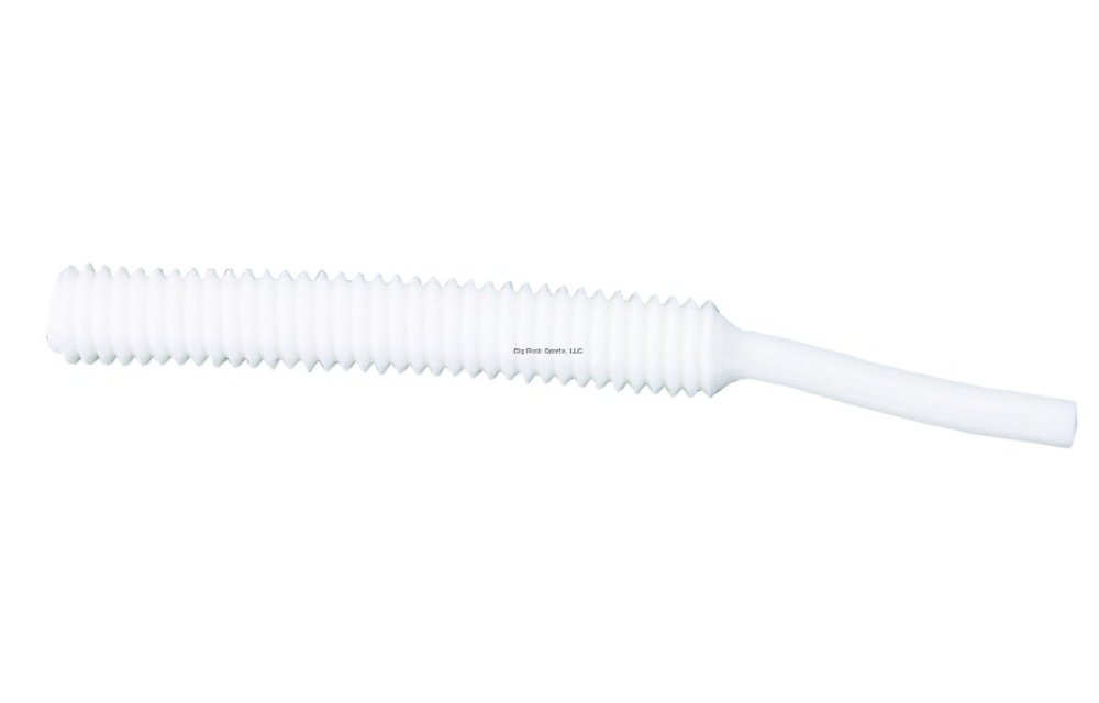 Cubby 1103 Nail Tail Jig Tail, 1 3/4", White, 10/Pack