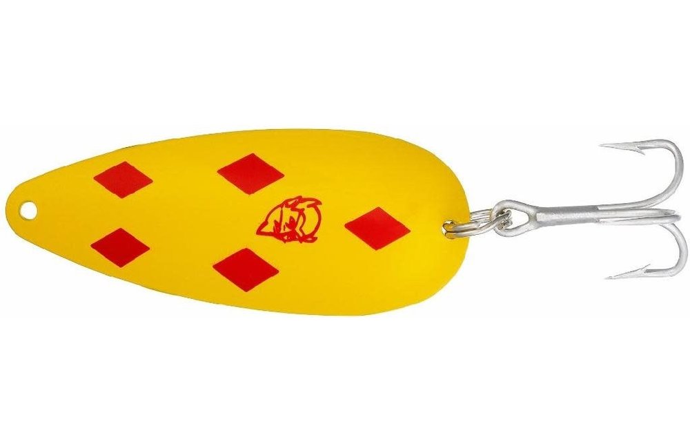 Dardevle Imp - Yellow/Red Diamonds 2 1/4" x 7/8"