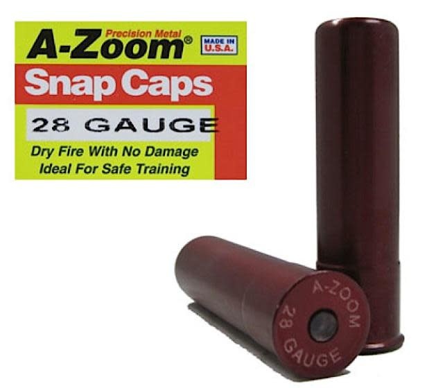 12214 AZoom 28 Gauge Ga Shotgun Precision Metal Safety Snap Caps