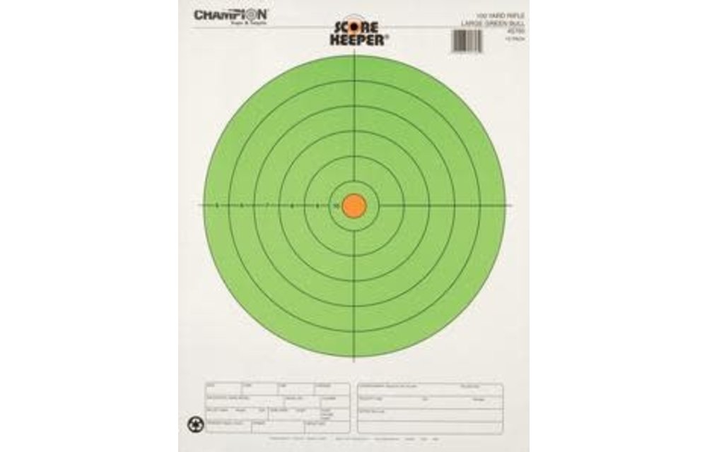 45795 Champion 100 YD LRG Green Bull 12 Pk