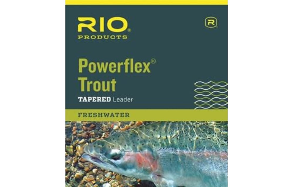 RIO 12' POWERFLEX KNOTLESS LEADER 4X