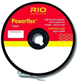 RIO Products POWERFLEX 4X TIPPET 30YD 6.4LB Size: 4x Length: 30yds/27.4m Test: 6.4l/2.9kg diameter: 0.007in/0.178mm