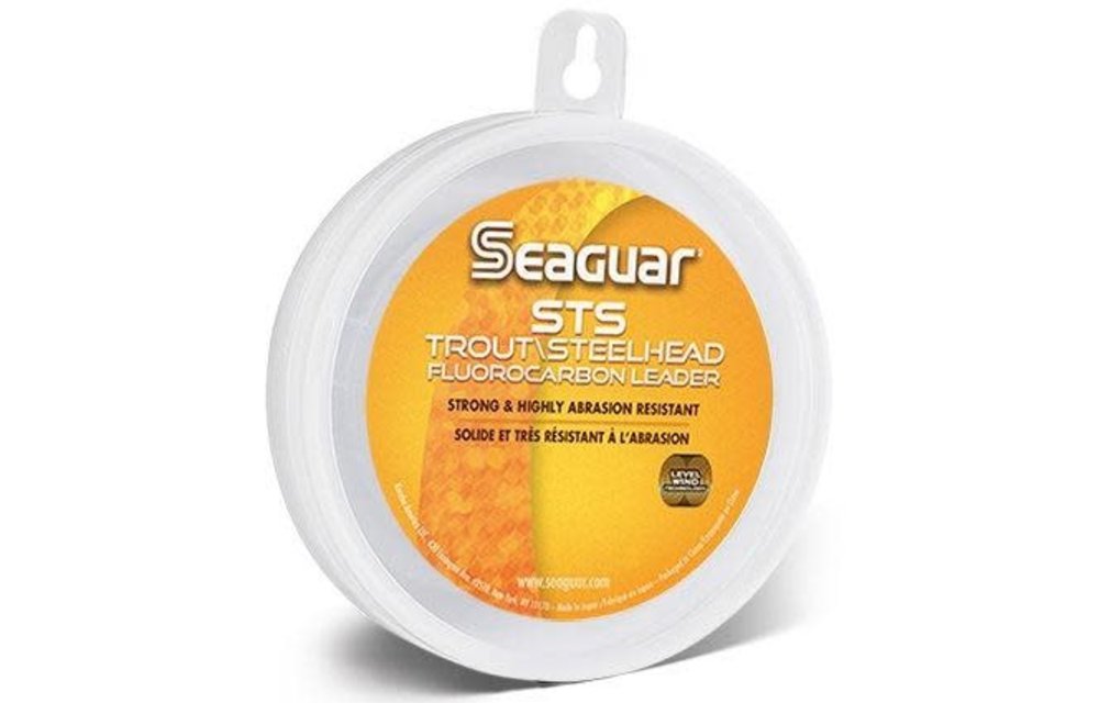 Seaguar 12STS100 STS Steelhead/Trout Fluorocarbon Leader - Black