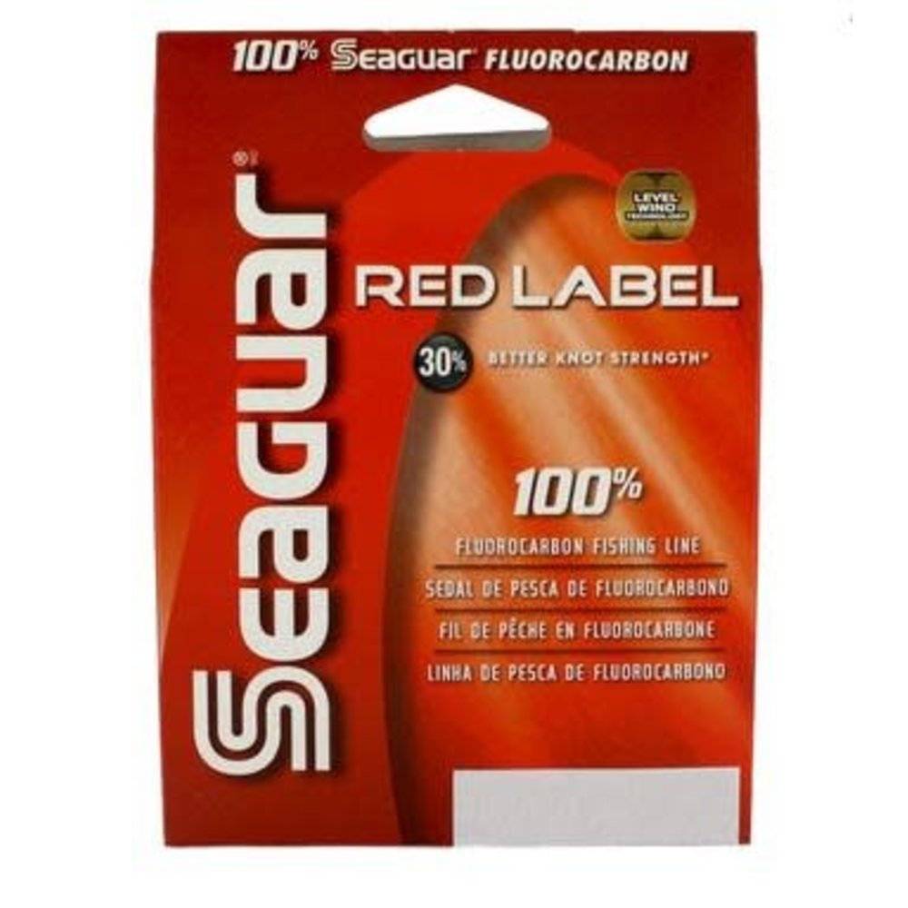 Seaguar 20RM175 Red Label 100% Fluorocarbon Main Line 20lb 175yd - Black  Sheep Sporting Goods