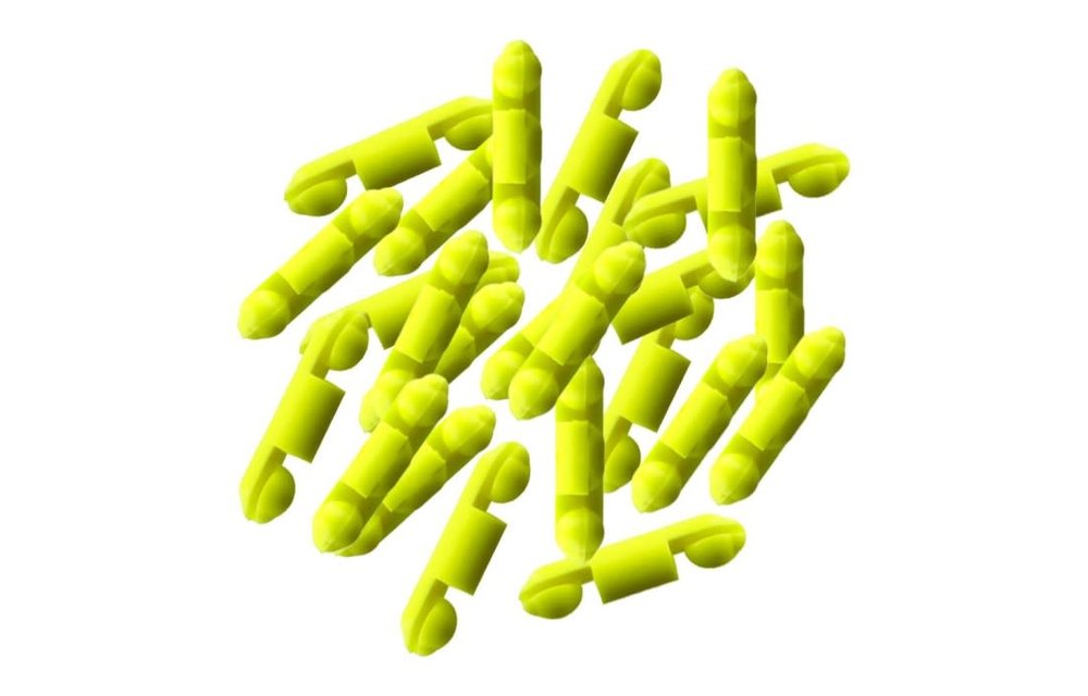 1008-24 SCOTTY AUTO STOPS (24), YELLOW