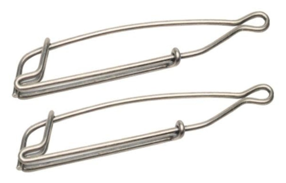 1155 Scotty Trolling Snap Nickel/Silver Large 2Pk