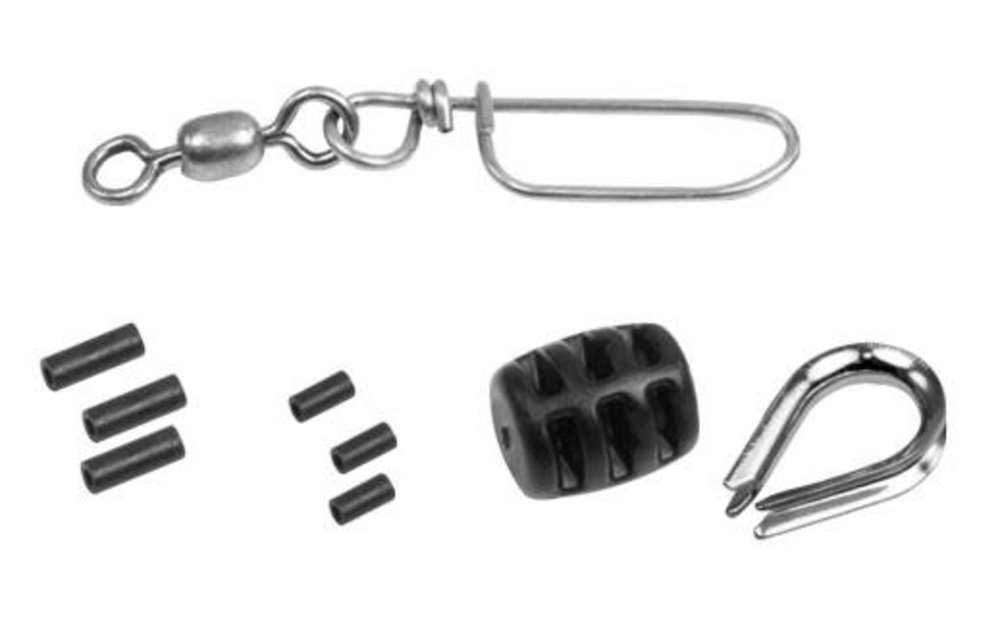 Scotty 1153 Terminal Kit, 1 Coastlock Snap, Stainless Thimble