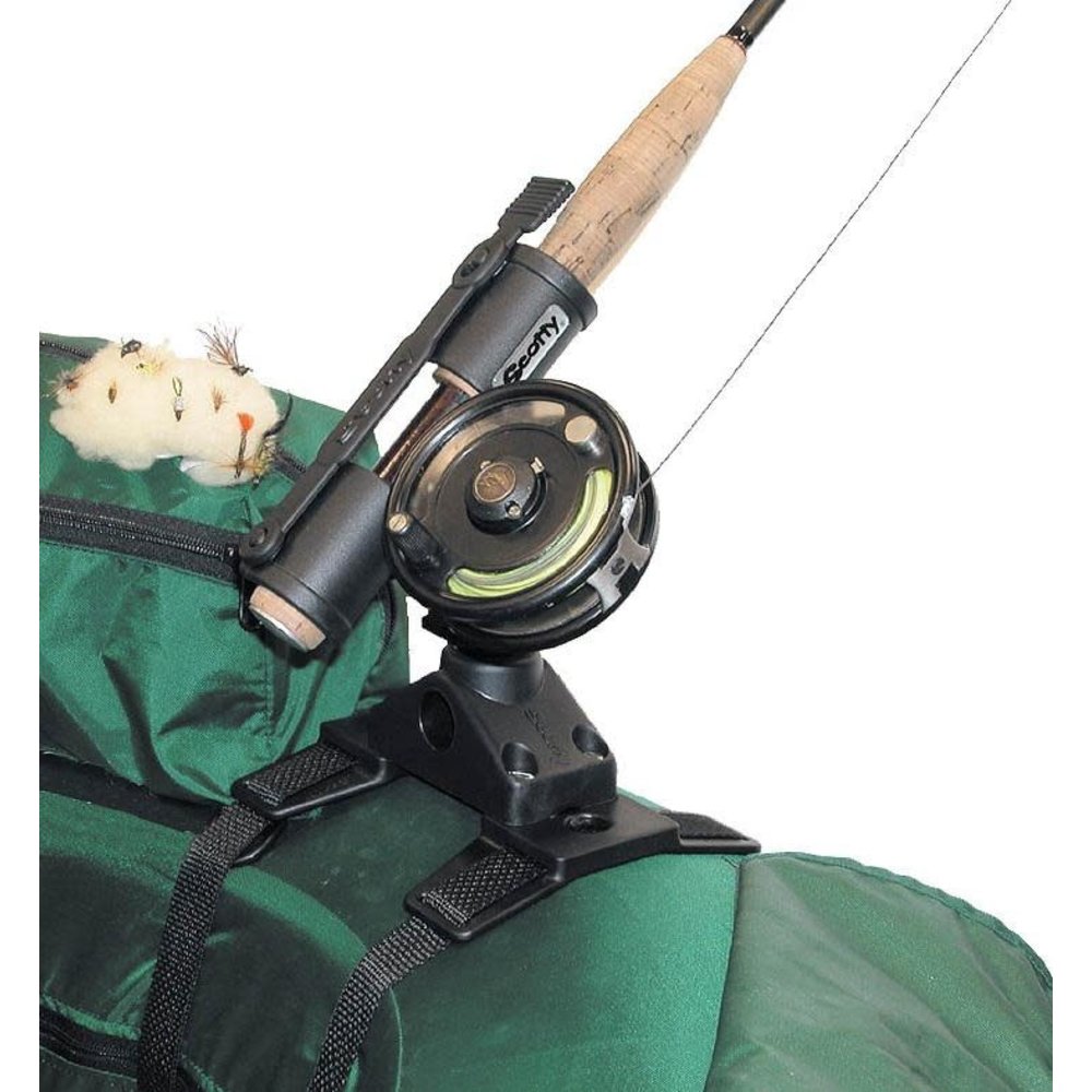 Fly Rod Holder w/266 Float Tube Mount Black Sheep Sporting Goods