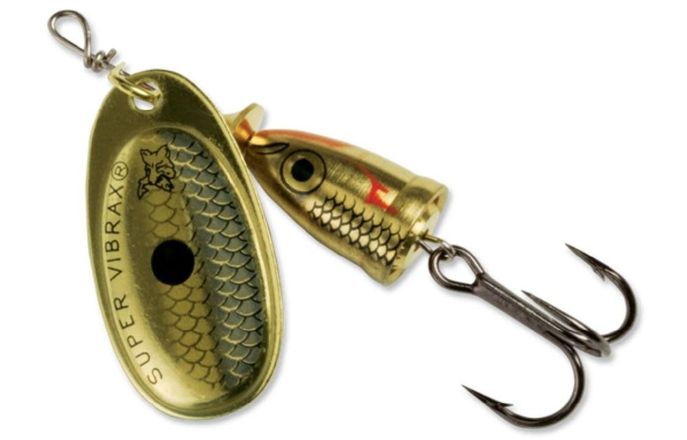 60-40-801IC Classic Vibrax 04 Wildeye 3/8 Gold Shiner