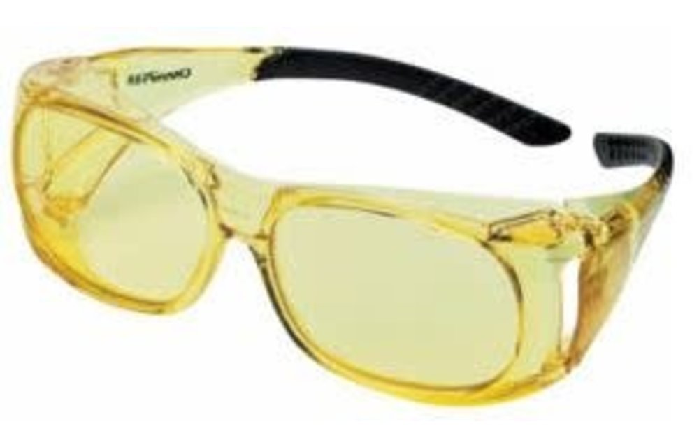 40634 Champion Over Spec Ballistic Glasses Amber
