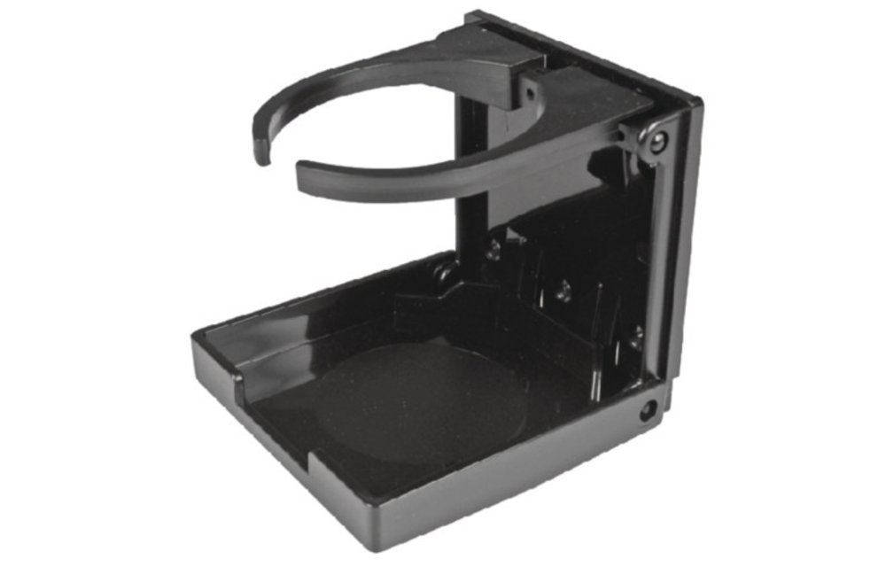 Seachoice 79461 Folding and Adjustable Drink Holder - Black