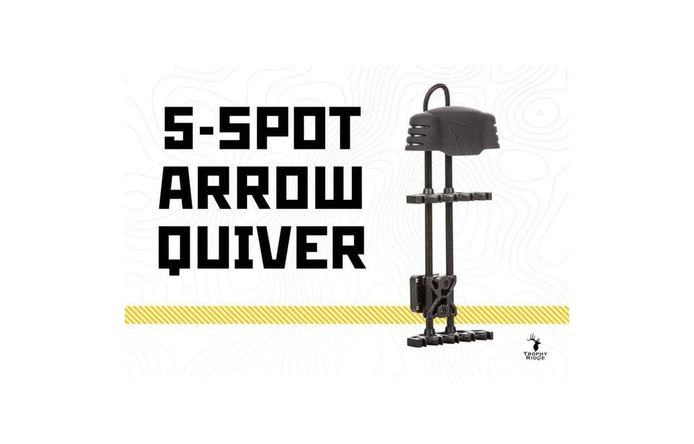 Trophy Ridge 5 Spot Quiver - Black