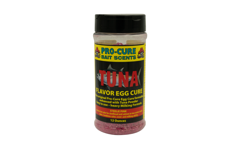 PRO-CURE STEELIE PINK TUNA FLAVOR EGG CURE 12 OZ