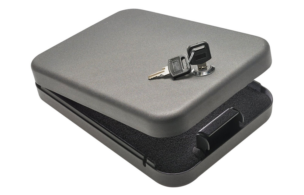 SNAPSAFE® LOCK BOX WITH KEY LOCK LG