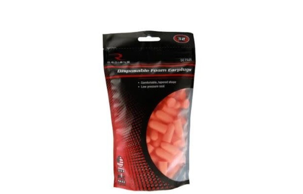 Foam Earplug / Bag 50 Pair in resealable bag