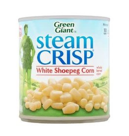 GREEN GIANT STEAM CRISP WHITE SHOEPEG CORN