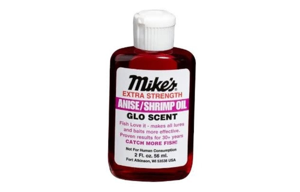 Mike's 7036 Glo Scent Bait Oil Anise/Shrimp 2oz - Black Sheep
