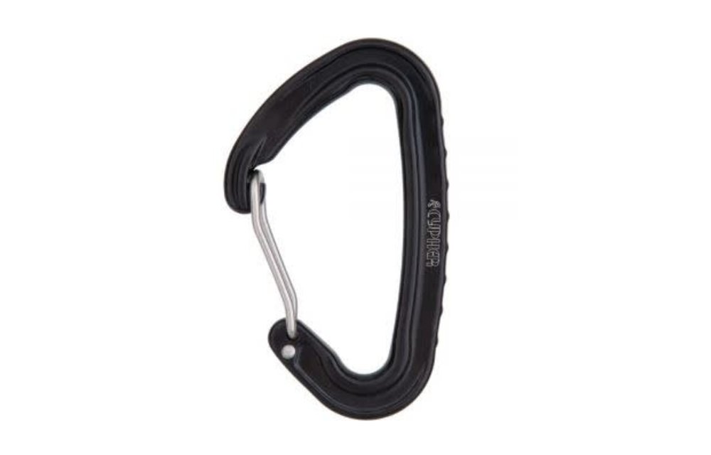 Cypher Ceres II Wire Gate Carabiner- Black