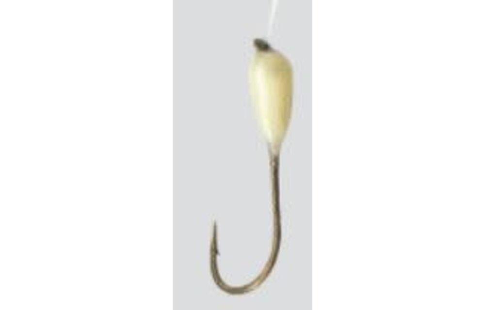 Glow Hooks Bronze - Maggot White 12