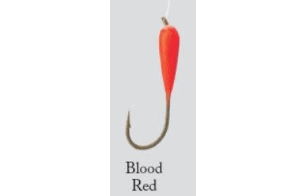 Glo Hooks Bronze - Blood Red 8 - 3 pack