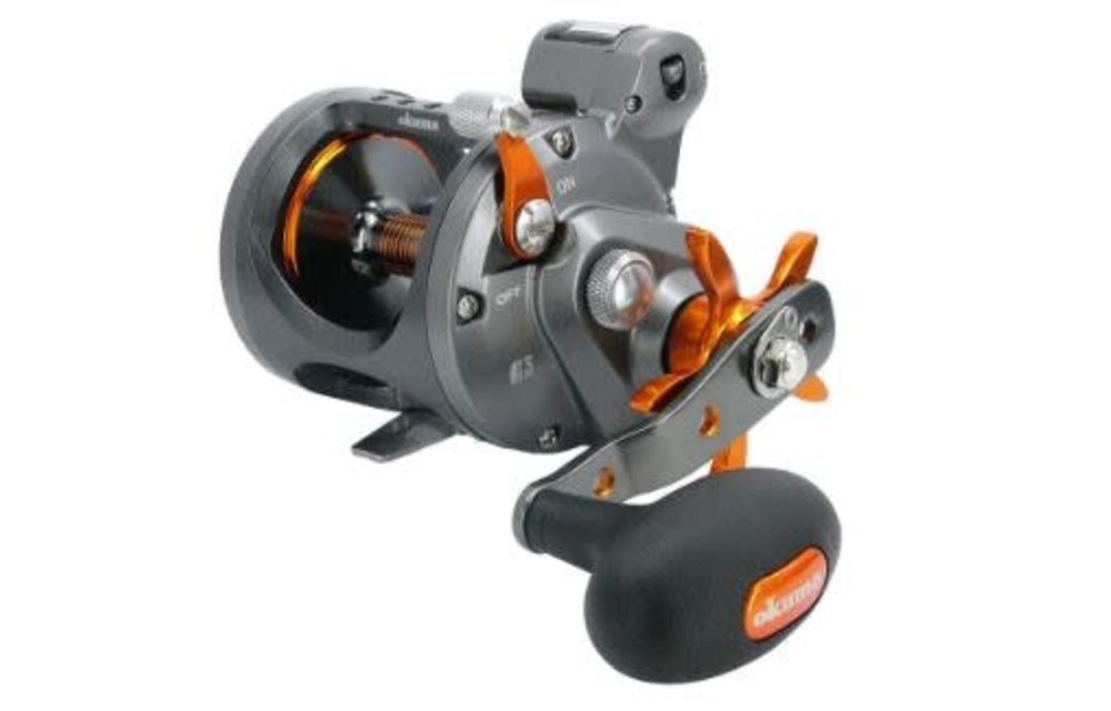 Okuma CW-203D Coldwater Line Counter Reel, 2BB + 1RB, 5.1:1