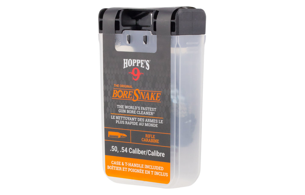 Hoppes 24020D BoreSnake Den 50/54 Cal Rifle Bronze Brush