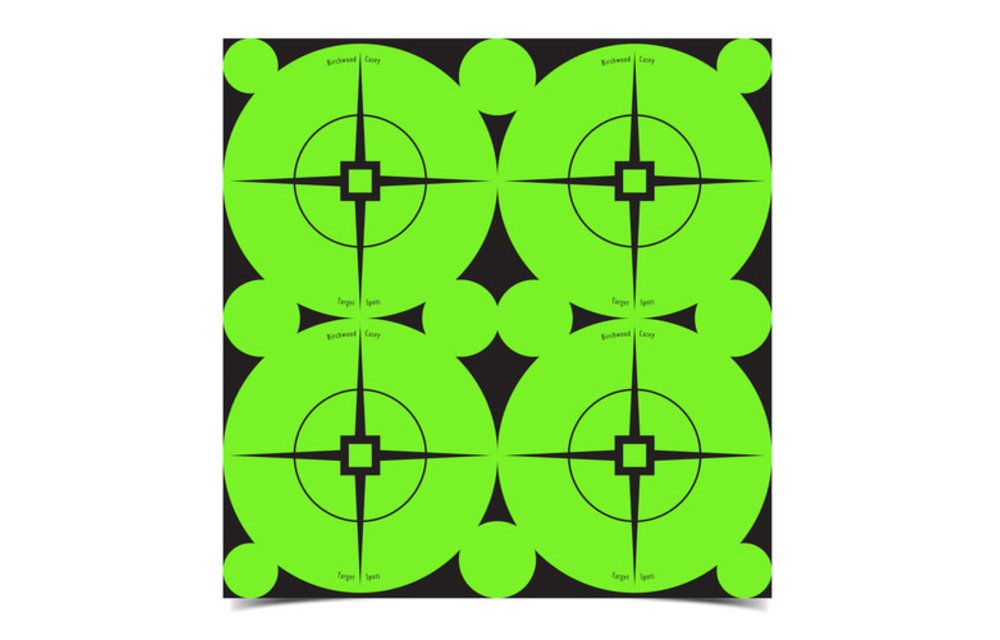 TARGET SPOTS 3" GREEN TARGET - 40 TARGETS