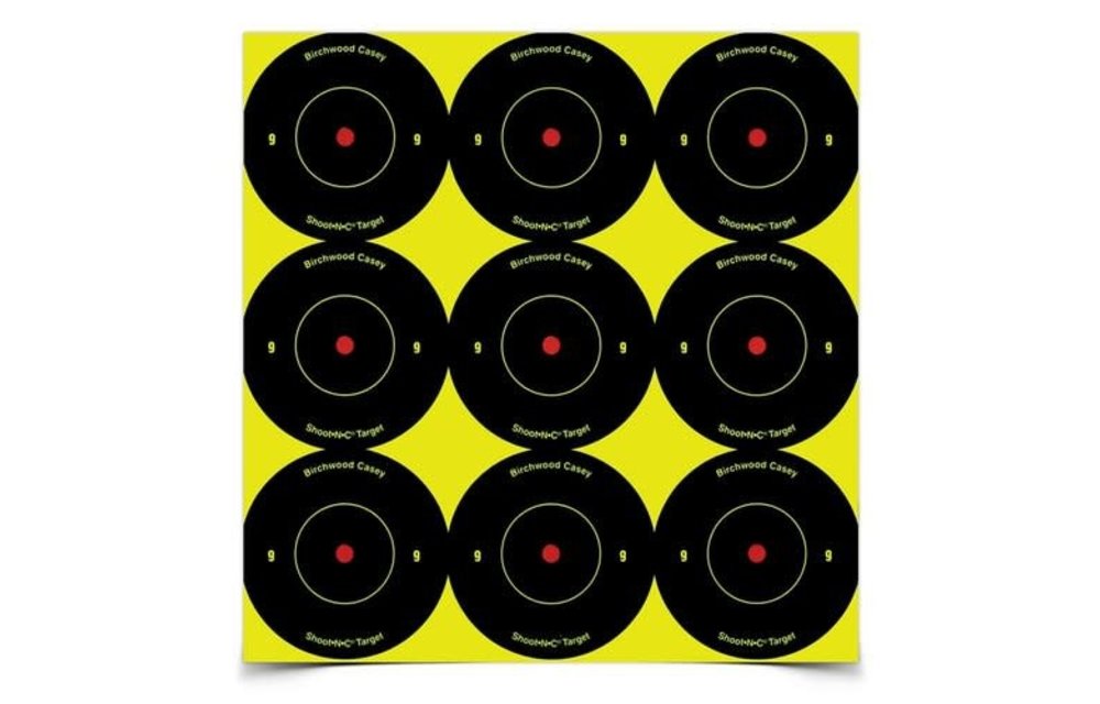 SHOOT•N•C 2" BULLSEYE TARGET / 108 TARGETS