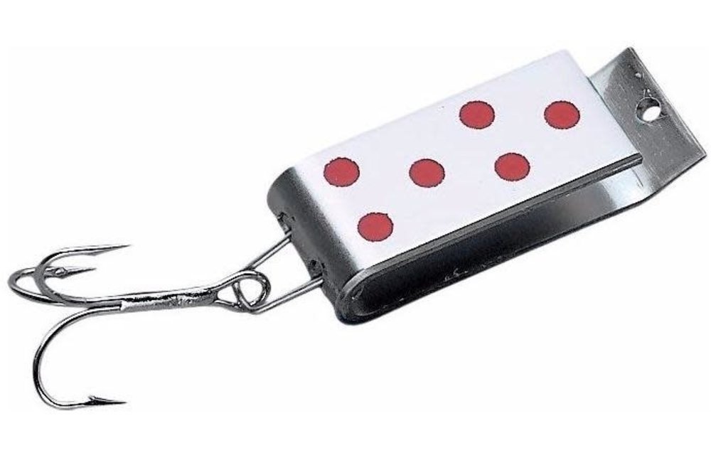 JAKES LIL-JAKE LURE 1/6,CHROME/RED-DOT