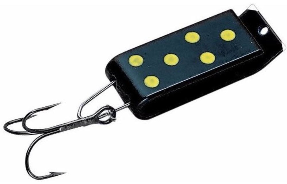 JAKES LIL-JAKE LURE 1/6,BLACK/YEL-DOT