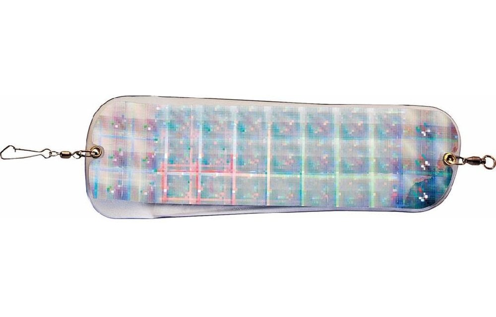 HOTSPOT 8" FLASHER, CLEAR JELLYFISH UV