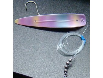 Hot Spot-Apex Hot Spot A5-156R Apex Trolling Lure 4.5, 4/0 Siwash Hook,  Mother of