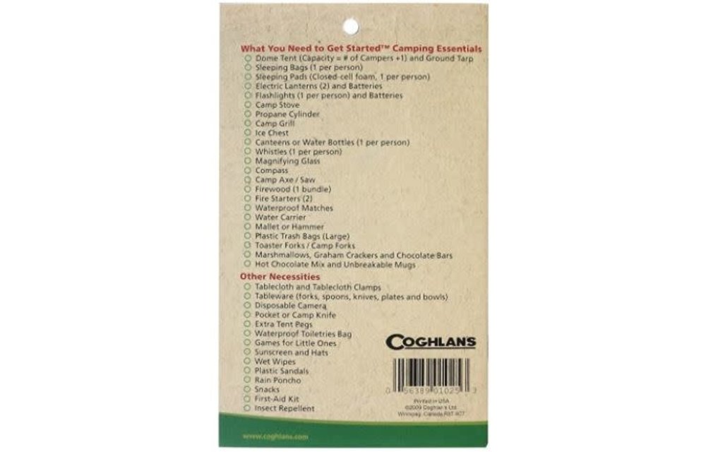 First Time Camping Guide