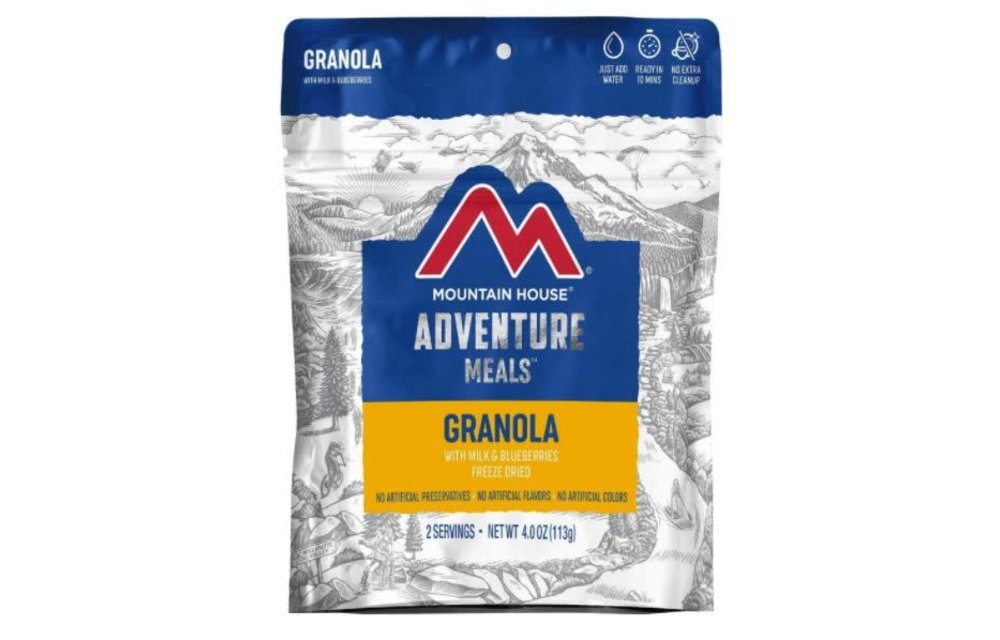 Granola with Milk & Blueberries CLEAN LABEL