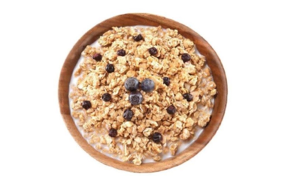 Granola with Milk & Blueberries CLEAN LABEL