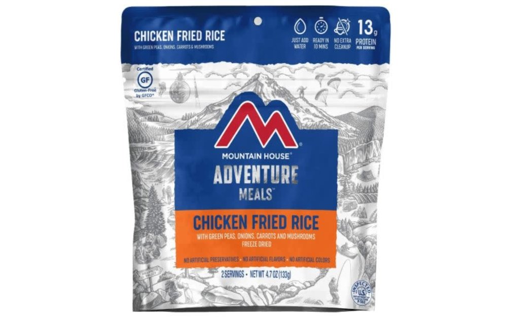 Mountain House Adventure Meals Chicken Fried Rice CLEAN LABEL