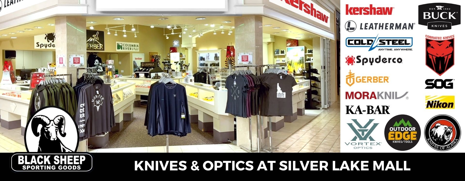 Black Sheep Knives & Optics at Silver Lake Mall