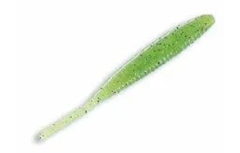 Yamamoto 68L-10-305 Shad Shape Worm 3.75", 10pk, Baby Bass