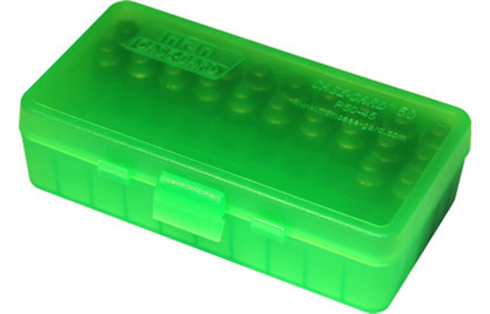 P50-9M-16 Ammo Box 50 Rd Flip Top 9 mm 380 ACP