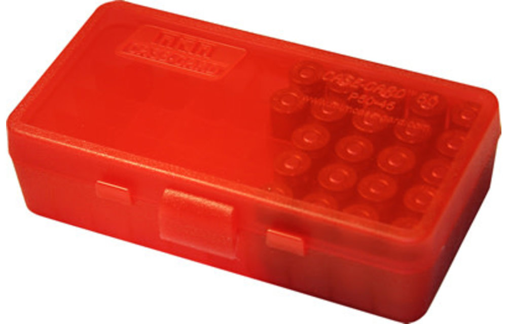 P50-9M-29 Ammo Box 50 Round Flip-Top 9mm 380 ACP