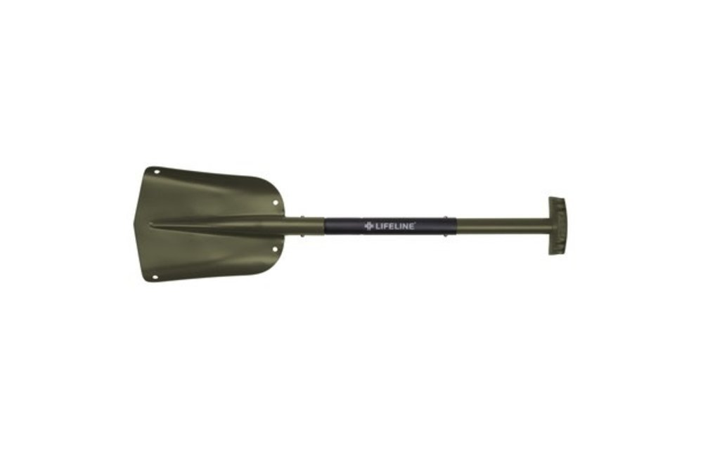 Aluminum Utility Shovel - Olive/Black