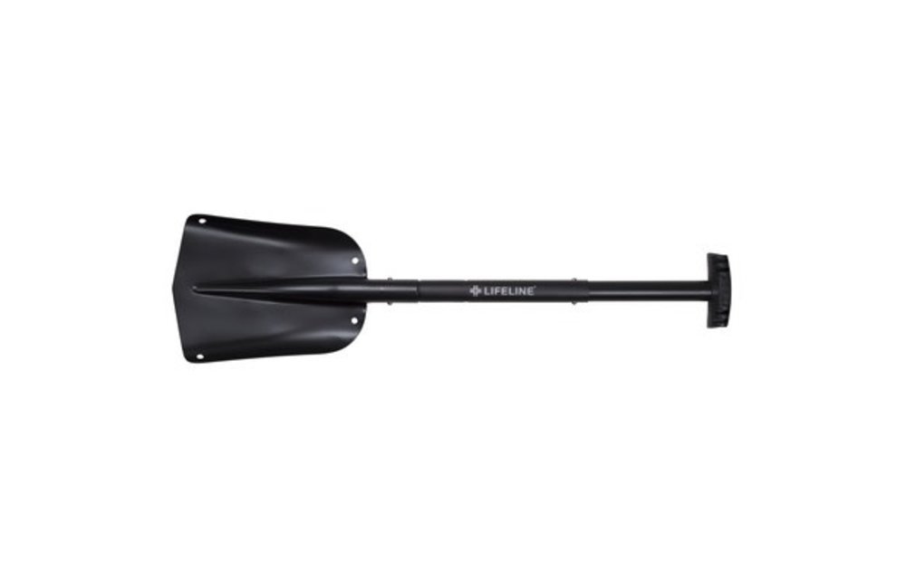Aluminum Utility Shovel - Matte Black/Black