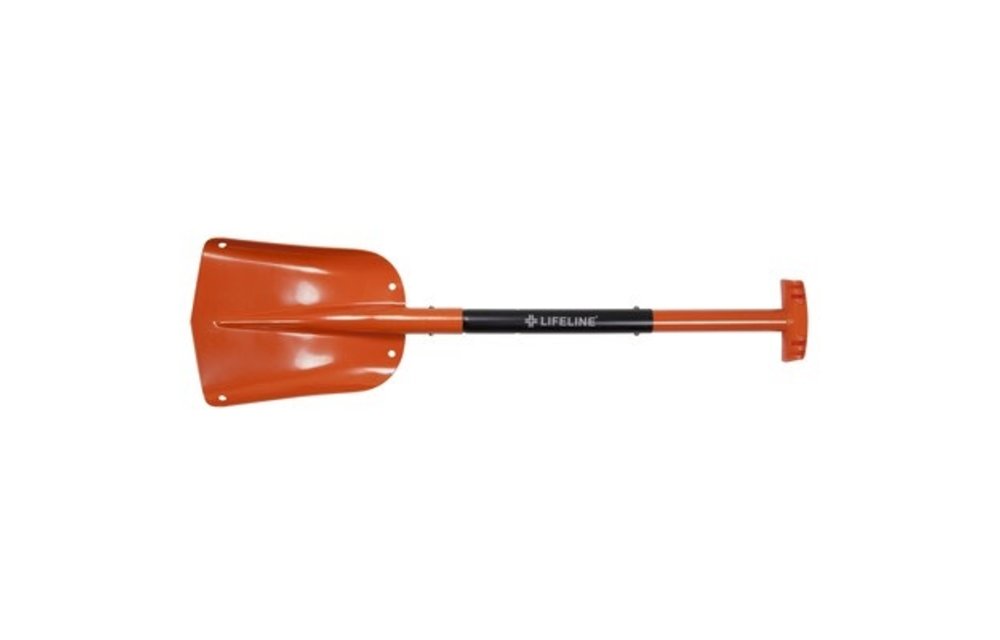 Aluminum Utility Shovel - Orange/Black